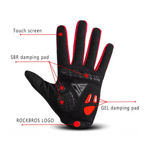High Quality Breathable Stretchable Winter Sports Gel Liquid <b>Silicone</b> Gloves Men Women Running Cycling Workout Training - Product Image 6