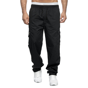 Ropa deportiva personalizada, leggings deportivos de cintura alta para mujer con bolsillos tipo cargo y pantalones de yoga, y pantalones cargo en venta - Product Image 3