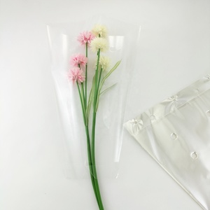 ถุงพลาสติกใสแบบย่อยสลายได้สำหรับห่อดอกไม้สด แบบกันน้ำ ปรับแต่งได้ ขายส่งจากโรงงาน - Product Image 3