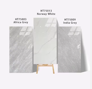 <span class=keywords><strong>Carrelage</strong></span> aspect marbre poli antibactérien grand format 60x120cm & 80x80cm |   Porcelaine émaillée blanche/grise pour sols de salon et d'hôtel. Carreaux de porcelaine haute brillance pour v. - Product Image 2