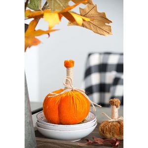 Juego de 6 Adornos de Calabaza '5x7' para Decoración de Halloween, Festividades de Cosecha, Otoño y Acción de Gracias - Product Image 2