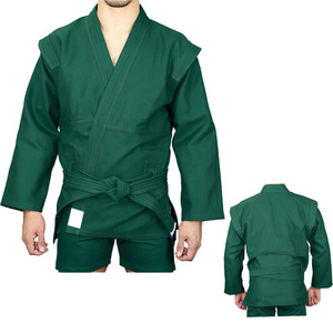 Breathable Best Selling Long Sleeve Sambo Suit Adults Comfortable Training Practice Wear Quick Dry Lightweight MMA Sambo Uniform - Product Image 3