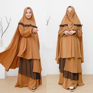 Premium Niqab for Muslim Woman Chiffon Scarf Women Malaysian Muslim Hijab Headwear Headscarf Summer Solid Modest Shawl - Product Image 4