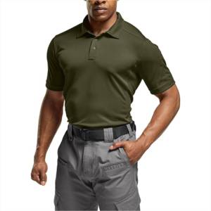 Quick Drying Summer Men <b>Polo</b> <b>Shirts</b> Solid Color Short Sleeves 100% Customizable Regular Fit <b>Polo</b> <b>Shirts</b> For Men - Product Image 1