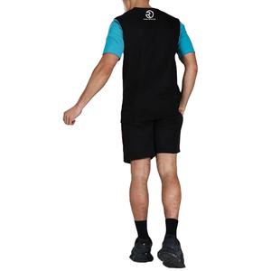 Ensembles de vêtements d'été pour hommes en coton 2 pièces ensembles de survêtements décontractés délavés Streetwear ensembles courts pour hommes vente en gros - Product Image 5