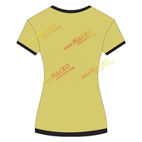 Camiseta de Mujer de Diseño Formal a Cuadros, Corte Holgado, Color Negro Grisáceo, Manga Corta, Lisa, 95% Algodón, 5% Elastano, Secado Rápido, Apta para Lavadora