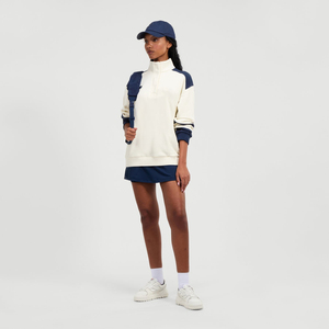 Sweat-shirt décontracté pour femme à col rond en polaire écologique avec poches, poignets et ourlet côtelés, idéal pour l'automne et l'hiver - Product Image 6