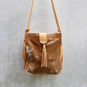 Ladies Cow Hair <b>Genuine</b> <b>Leather</b> <b>Handbags</b> with New Style Wholesale Price for Autumn Winter Summer Season Portable Stylish - Product Image 3