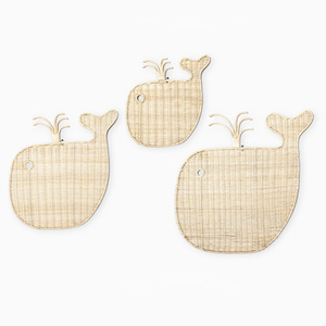 Seashell wall charms coastal-inspired wedding decorations woven shell rattan art highest quality - Product Image 6