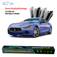 Film de Vitre Céramique Premium 2 Mil Isolation Thermique Forte Sécurité Anti-Explosion Non Blocant le Signal Teinte pour Vitres de Voiture