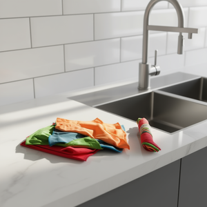 Juego de Paños de Cocina TRAPO de 30x30 cm con Ganchos, 4 Piezas - Product Image 2