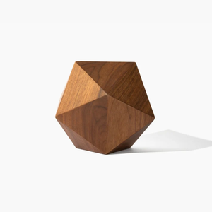 Urna Funeraria de Madera Natural, Urna Conmemorativa Geométrica para Cenizas, Recipiente para Guardar Cenizas Humanas, Diseño Personalizado - Product Image 1