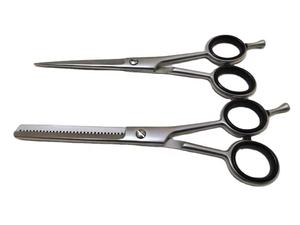 Tijeras de Peluquería Profesionales OEM de Acero Inoxidable 4Cr13 con Cerámica Afilada para Adelgazar el Cabello, Tijeras de Corte para Salón de Belleza, Logotipo Personalizado - Product Image 3