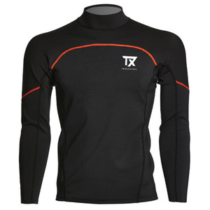 Maillot de compression respirant et écologique personnalisé OEM pour hommes, en Spandex UPF50, pour surf, plongée, BJJ, MMA, gym - Product Image 1