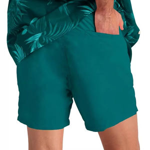 Shorts de bain simples pour hommes de qualité supérieure, couleur unie, style urbain, séchage rapide, pour la natation - Product Image 2