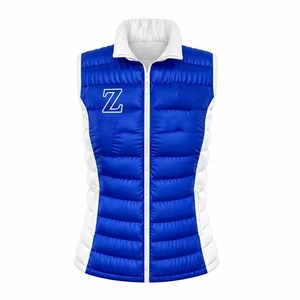 Zeta | Phi | Beta Customized Puffer Vest Quilted Gilet High Quality Varsity <b>Padded</b> Vest Women's Insulated Gilet - Product Image 1