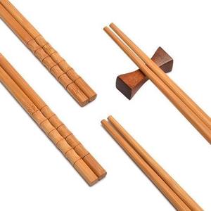 Baguettes en bambou réutilisables, baguettes en bois écologiques pour restaurant, sushi, nouilles, vaisselle de cuisine - Product Image 4