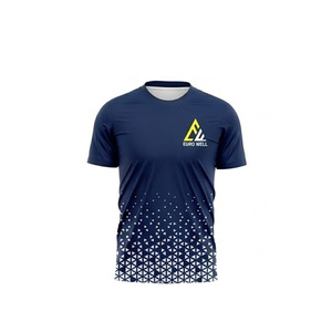 T-shirt d'été respirant et à séchage rapide en coton et fibre de bambou, personnalisable par sublimation AOP, grande taille, tendance et durable - Product Image 3