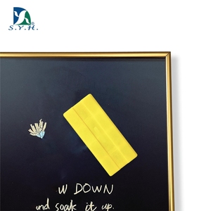 กระดานดำแม่เหล็กทรงสี่เหลี่ยมผืนผ้าพร้อมขาตั้ง ดีไซน์สวยงาม - Product Image 5