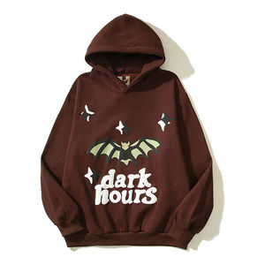 Logo personnalisé, hiver, 100% coton, prix bas, fabricant professionnel, impression en relief, style streetwear, respirant - Product Image 2