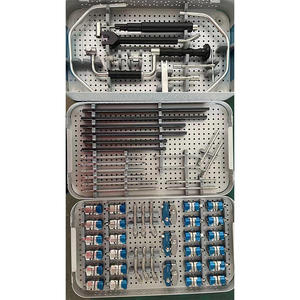 Ensemble d'instruments de fixation externe pour petits fragments orthopédiques en acier inoxydable – Instruments chirurgicaux essentiels pour la chirurgie osseuse manuelle - Product Image 2