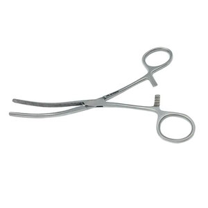 Pinzas Intestinales Doyen de 7 Pulgadas con Curvatura Diagonal y Dientes Dentados, Instrumentos Quirúrgicos Manuales de Acero Inoxidable, Herramientas Médicas de 18 cm - Product Image 2