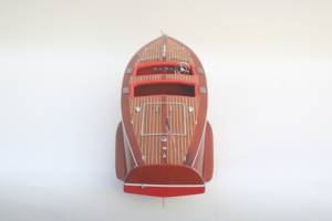 Modelo de Lancha Rápida de Madera Chris Craft Barrel Back 1940 Hecho a Mano - Regalo Empresarial Premium de Feng Shui y Decoración para el Hogar - Product Image 1