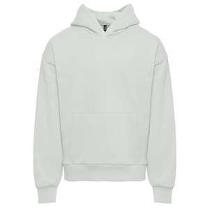 Heavy Weight Boxy Fit 500gsm Custom Blank Unisex Oversized Heavyweight 100% Cotton No <b>String</b> Double Layer Hoodie - Product Image 5