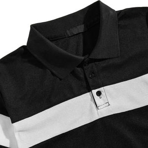 Últimos modelos de polos de golf suaves para hombre, camisetas casuales de secado rápido, diseño de logotipo con bordado e impresión personalizados, ropa deportiva, informal y de trabajo. - Product Image 5