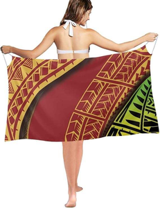 Falda Polinesia de Fabricante Directo con Diseño de Dobladillo con Volantes para la Moda de Verano de Mujeres Modernas, Ropa al por Mayor - Product Image 2