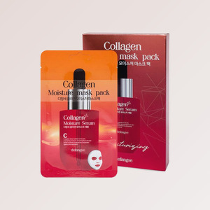 แผ่นมาส์กหน้าคอลลาเจน Dipangse Collagen Moisture Face Mask 10 แผ่น ผลิตในเกาหลี - Product Image 5