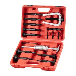 Kit Extractor de Rodamientos Internos 16 en 1, 16 Piezas, Extractor de Rodamientos de Orificio Ciego, Juego de Extractores de Engranajes Internos con Martillo Deslizante - Product Image 5