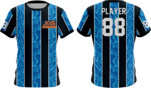 Camiseta Deportiva de Poliéster de Manga Corta con Estampado por Sublimación Personalizado, Cómoda y Transpirable, OEM ODM - Product Image 4