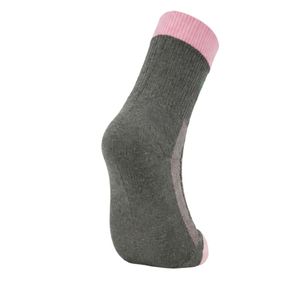 Gray Pink <b>Socks</b> Women One Size Fits Most Crew <b>Socks</b> Casual Fashion Cotton <b>Socks</b> Athletic Style Comfortable Footwear - Product Image 2