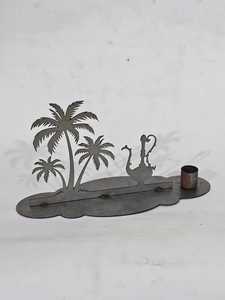 Décoration islamique pour l'Aïd de Ramadan, support de table en métal décoratif islamique arabesque, motif de mosquée découpé au laser, décoration pour le Ramadan et l'Aïd - Product Image 6