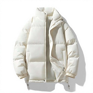 Wholesale <b>Mens</b> Puffer <b>Jacket</b> Cold Weather Streetwear Puffer Wholesale <b>Nylon</b> Puffer <b>Jacket</b> For US Luxury Labels - Product Image 5