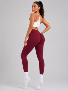 scrunch <b>butt</b> <b>leggings</b> boost your confidence with a high waist <b>lifting</b> design that is squat proof stretchy soft and perfect OEM - Product Image 2
