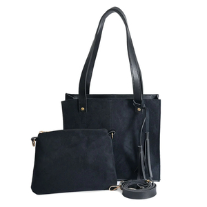 Bolso de Hombro de Cuero Genuino y Gamuza, Duradero, Elegante, de Gran Capacidad, Suave, para Mujer, con Cierre, Personalizado, para Uso Diario - Product Image 4