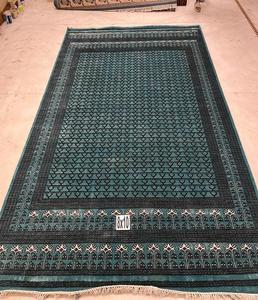 Tapis de sol en laine fait main de luxe, noué et tufté à la main, d'épaisseur moyenne, pour salon et chambre à coucher - Product Image 2