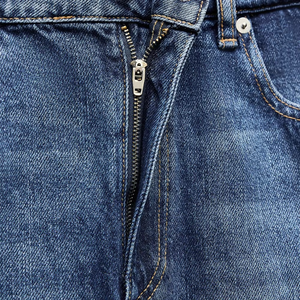 Nouvelle jupe longue en jean bleu classique tendance pour femme, taille mi-haute, coupe droite, prix de gros - Product Image 6