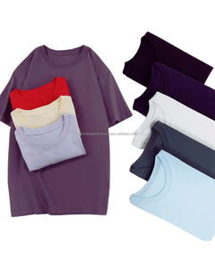 T-shirt en polyester/coton 240g pour hommes, lettrage formel et motif solide, sérigraphie et conception brodée solide et élégante - Product Image 1