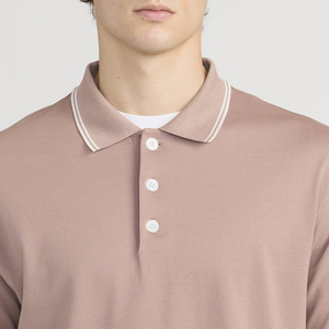 Casual Daily Wear For Men High Quality Material With Cheap Rate For Bulk Tee Shirt Button Closure With Turn <b>Down</b> Collar Stylish - Product Image 2