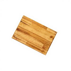 Planche à découper rectangulaire en bois naturel et marbre, accessoire de cuisine durable, décoratif et écoresponsable - Product Image 2