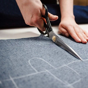 Tijeras de Sastre Profesionales Personalizadas con Logotipo, de Acero Inoxidable, con Hoja Dentada para Aplicaciones Industriales y de Bricolaje - Product Image 4