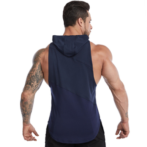 Camiseta Deportiva sin Mangas para Hombre, Camiseta de Baloncesto de Verano, Camiseta Deportiva sin Cuello de Alta Elasticidad para Hombre - Product Image 5