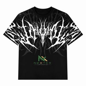 OEM Service High Quality Sublimation T-Shirt Custom Logo Tribal Wings Design Fashion Tee - Product Image 4