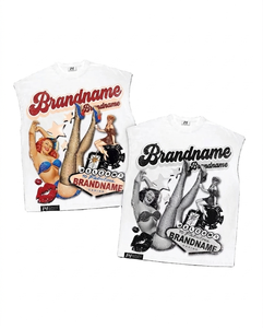 Camiseta sin mangas con estampado personalizado y lavado ácido 2026, camiseta sin mangas desgastada, camisetas sin mangas transpirables para hombre - Product Image 1