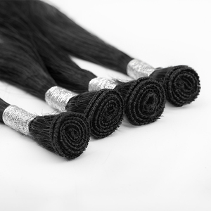 Extensions de cheveux humains Remy indiennes ondulées en trame - Product Image 3