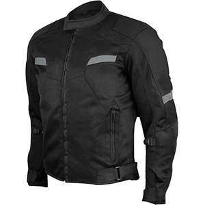 Veste de moto haute visibilité HIKE IMPEX pour l'été, maille réfléchissante, respirante, coupe-vent, imperméable, veste de sécurité pour motards - Product Image 5