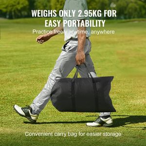 10x7 piedi rete pratica Golf interno/esterno casa Swing aiuto per l'allenamento di Golf colpire bersaglio porta borsa da cortile guida scheggiatura regalo per - Product Image 5
